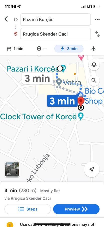 Tradicional Bazaar Home Korce Buitenkant foto